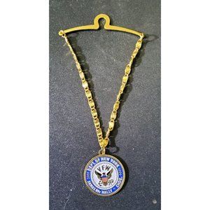 2005-2006 dept of new york vfw rope tie chain